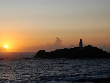Sunset on the beach