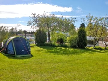 Beckses caravan park tent field
