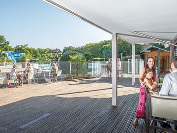 Bar with outdoor terrace