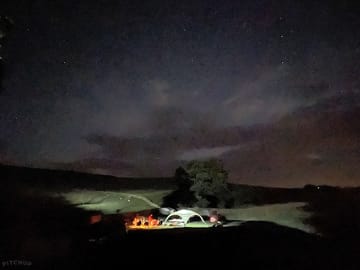 Don't forget your binoculars for the dark skies