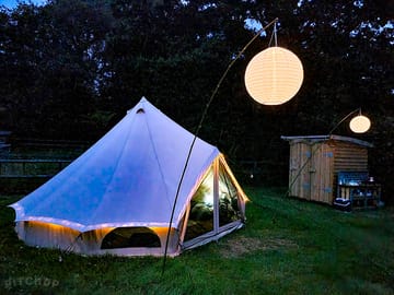 Solar fairy lights and globes