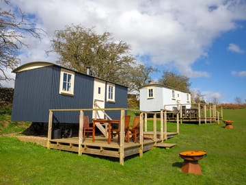Meadow shepherd's huts