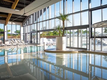 Indoor pool and spa