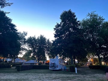 Pitches in the evening