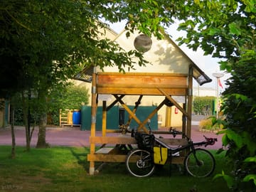 Enjoy a meal under the shade