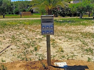 Electricity hookup