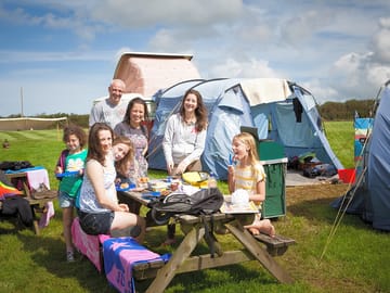 Family camp out