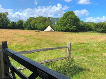 View from the back of the barn