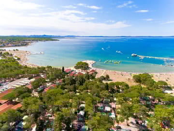 Aerial view of the site