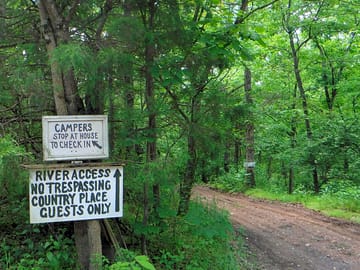 Out on a camping trip