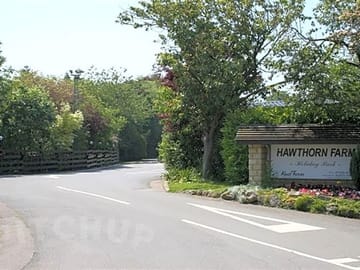 Hawthorn Farm entrance
