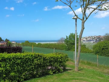 Sea views from the site
