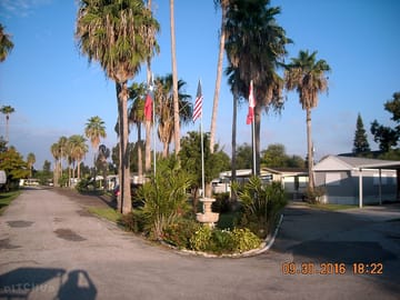 Site's entrance