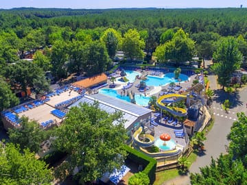 Looking over the waterpark