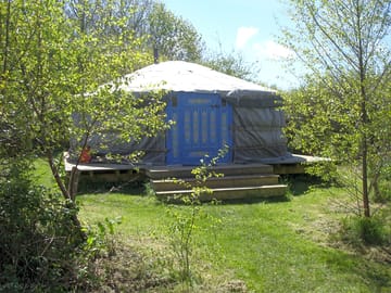 Birch yurt