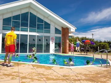 Outdoor heated pool