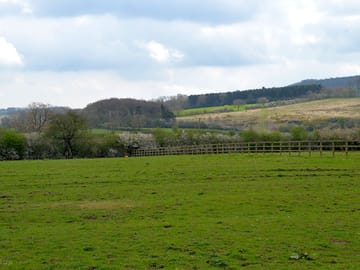 Quiet site with wonderful views