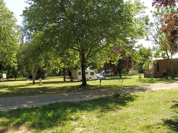 Pitches on a sunny day