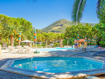 Swimming pool on site