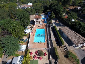 Aerial view of the site
