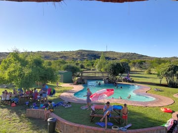 The swimming pool