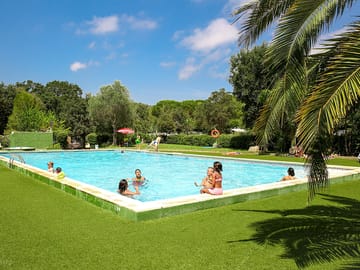 Swimming pool on site
