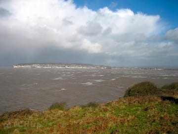 Weston from Brean Down