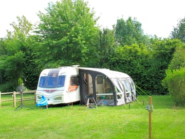 Large pitches with plenty of space