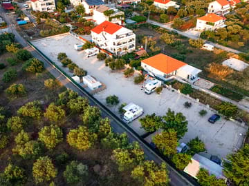 Aerial view of the site