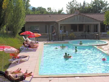 Heated pool from May to September, facing the common room