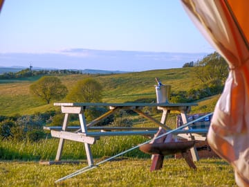 View from the tent