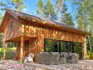 Wooden cabin