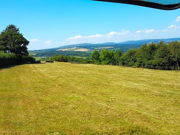 View of Bodmin Moor from the farm