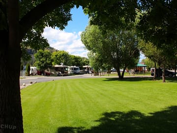 Well-kept grass pitches
