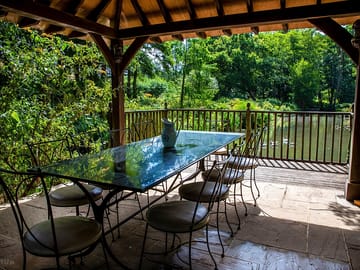 The enchanted garden deck