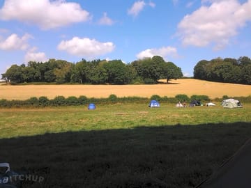 View from the campsite