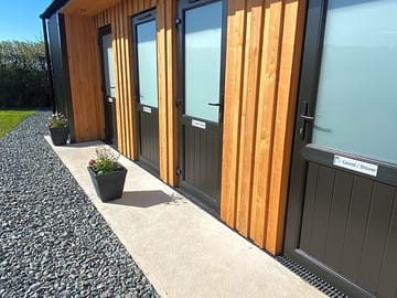 Toilets and shower facilities