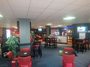 Bar with screens for sports events