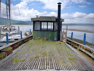 The deck...
