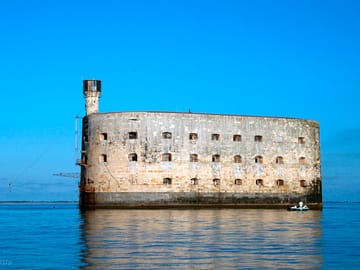 Fort boyard, just off the island's north shore