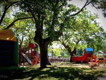 The new outdoor playground where little ones can safely learn to slide, jump, climb and run