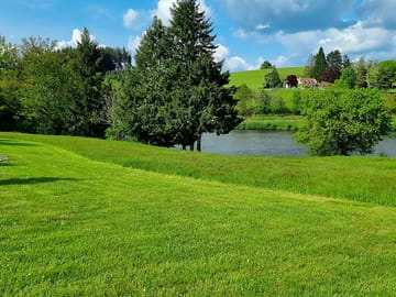 Lac des moines near the site