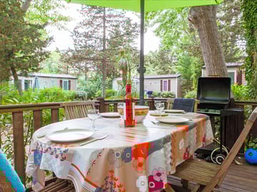 The terrace