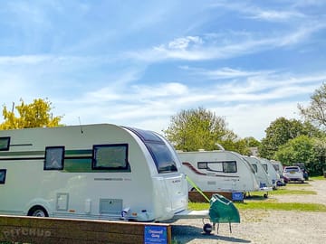 Hardstanding touring pitch