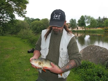 Fishing in the pond