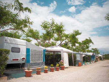 Camping pitches