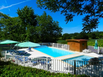The poolside