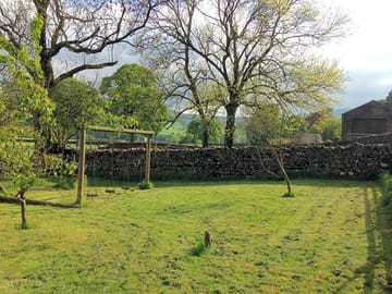 Fenced camping area