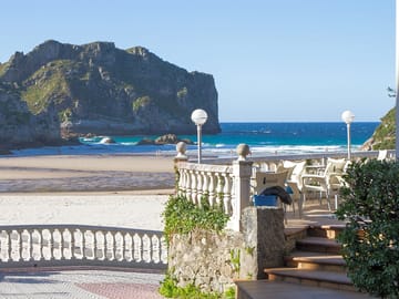 Looking towards playa de la franca