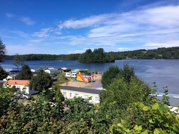 View of the lake